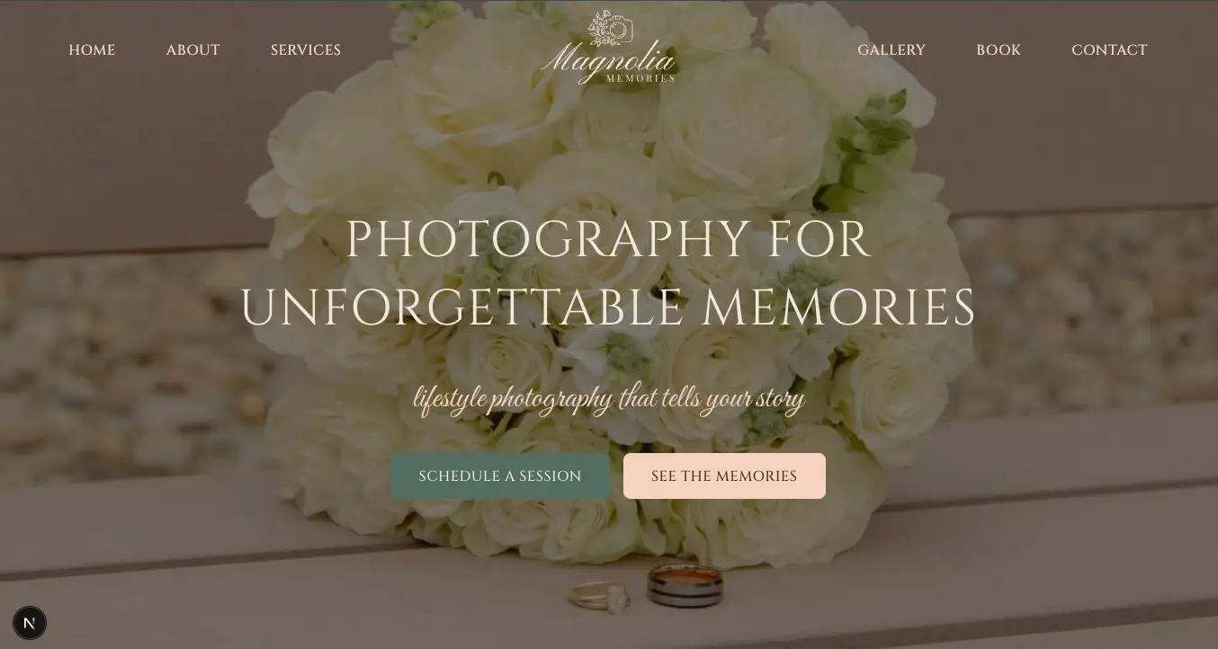 Magnolia Memories — Photography desktop preview